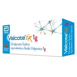 Valcote ER 1 gr. Divalproato Sódico - 30 Tabletas