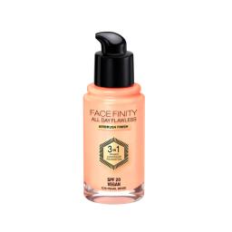 Base Líquida 3 en 1 Face Finity SPF20 Vegan N° C35 Pearl Beige Max Factor - 30mL