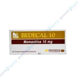 Bedecal Memantina 10 mg - Cont. 30 Comprimidos Recubiertos