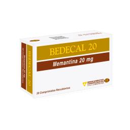 Bedecal Memantina 20 mg - Cont. 30 Comprimidos Recubiertos.