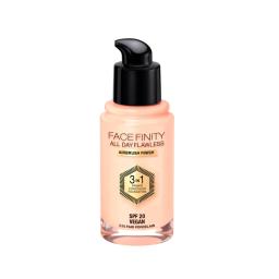 Base Líquida 3 en 1 Face Finity SPF20 Vegan Fair Porcelain C10 Max Factor - 30mL