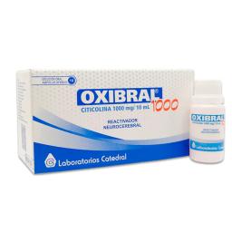 Oxibral Citicolina 1000 - Solucion Oral 10 Ampollas