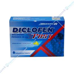 Diclofen Fast Diclofenac Potasico 50 mg - Cont. 20 Capsulas Blandas