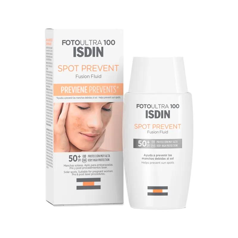 Protector Solar Facial Fotoultra Isdin Spot Prevent SPF 50+ - 50mL