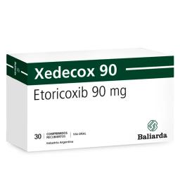 Xedecox Etoricoxib 90 mg - Caja de 30 Comprimidos Recubiertos