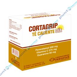 Cortagrip Té Caliente Dia Paracetamol 500 mg - Cont. 20 Sobres