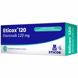 Eticox 120 - Etoricoxib 120 mg - Caja de 10 Comprimidos