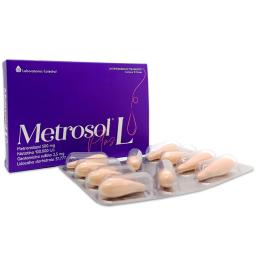 Metrosol Plus L - Caja de 10 ovulos