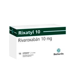 Rixatyl Rivaroxaban10 mg - Caja de 15 Comprimidos recubiertos