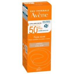 Avene Solar Fluido Con Color SPF50+ - 50 mL