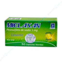 Mielaxan Picosulfato de Sodio 5 mg - Cont. 50 Capsulas Blandas