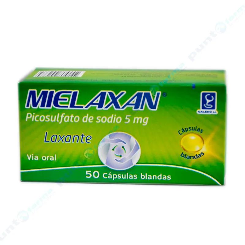 Mielaxan Picosulfato de Sodio 5 mg - Cont. 50 Capsulas Blandas