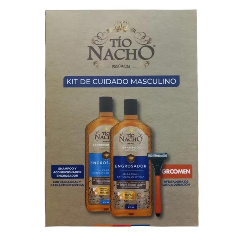 Pack Tio Nacho Engrosador + Groomen kit