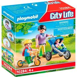 Madre con Hijos City Life PlayMobil