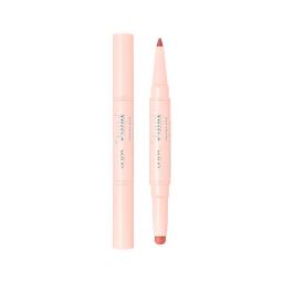 Lápiz Contorno de labios y Lápiz labial brillante Vamp Creamy Duo 007 Peach Nude Pupa