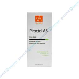 Piroctol As Shampoo Control de la Caspa y Disminucion de la Seborrea - Cont. 120 mL