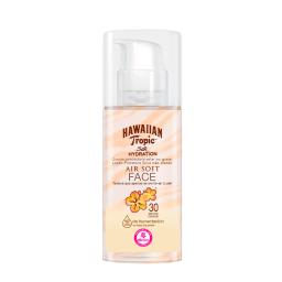 Loción Protectora Facial Silk Hydration Air Soft Face 30FPS Hawaiian Tropic - 50mL