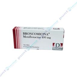 Broncomicina Moxifloxacina 400mg - Cont. 8 comprimidos recubiertos