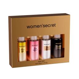 Body Mist Women’Secret Metalic Pack - Cont. 4 unidades de 50mL