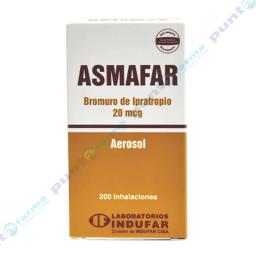 Asmafar Bromuro de Ipratropio de 20 mcg. - Aerosol de 200 Dosis