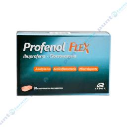 Profenol Flex Ibuprofeno Clorzoxazona - Cont. 20 Comprimidos Recubiertos