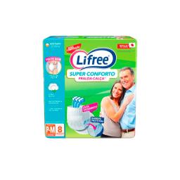 Pañal Adulto Super Confort Regular P/M Lifree - Cont. 8 unidades