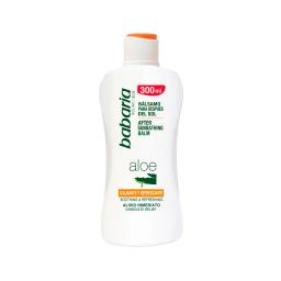 Bálsamo para despues del sol Calmante y Refrescante con Aloe Vera Babaria - 300mL