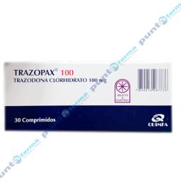 Trazopax Trazodona Clorhidrato 100 mg - Cont. 30 Comprimidos