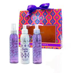 Set Purple Dream Body Splash + Gel de Ducha + Body Loción Bless