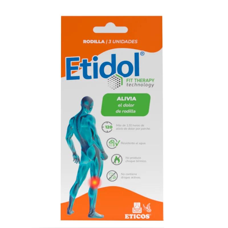 Etidol Fit Therapy Technology Rodilla - Cont. 3 Parches.