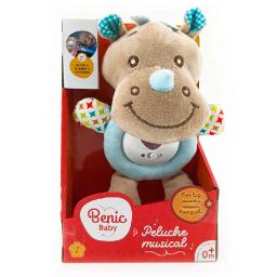 Peluche Musical con Luz y Sonido Rino Benic