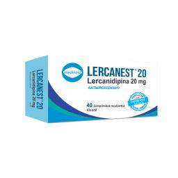 Lercanest Lercanidipina 20 mg - Cont. 40 Comprimidos Recubiertos