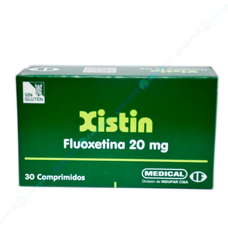 Xistin Fluoxetina 20 mg - Cont. 30 Comprimidos