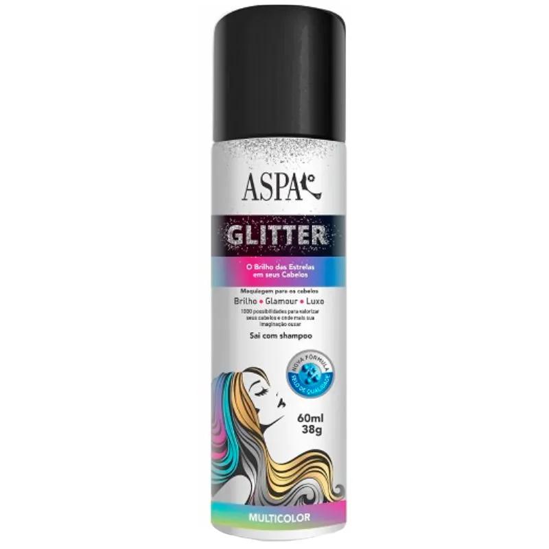 Glitter para cuerpo y cabello Aero Multicolor Aspa - 60mL