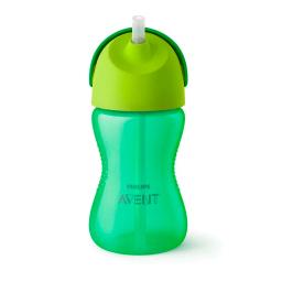 Vaso de Entrenamiento con Pajita Verde Avent