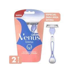 Maquina Para Afeitar Venus Intima - Cont. 2 Unidades