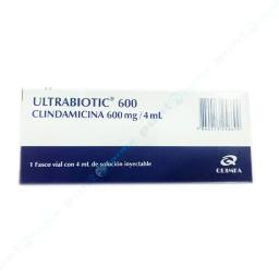 Ultrabiotic Clindamicina 600 mg Solucion Inyectable - Ampolla de 4 ml