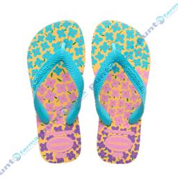 Zapatillas Kids Flores Amarillo Havaianas - Calze 29-30