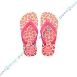 Zapatillas Kids Flores Blanco Rosa Flux Havaianas - Calze 29-30