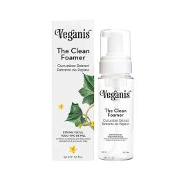 Espuma Facial con Extracto de Pepino Veganis - 150mL