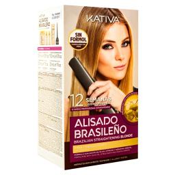 Alisado Brasileño Blonde Kativa