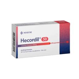 Hecordil Losartan Potasico 50mg - Caja de 30 Comprimidos