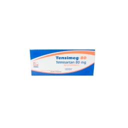 Tensimeg Telmisartan 80 mg - Cont. 30 Comprimidos Ranurados