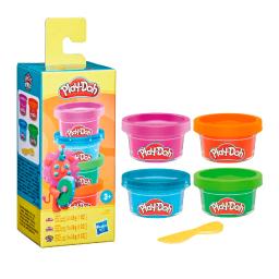 Masas para Moldear Mini Colores Irresistibles Play Doh - Cont. 4 colores