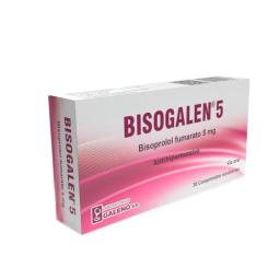 Bisogalen Bisoprolol Fumarato 5 mg - Cont. 30 Comprimidos Recubiertos