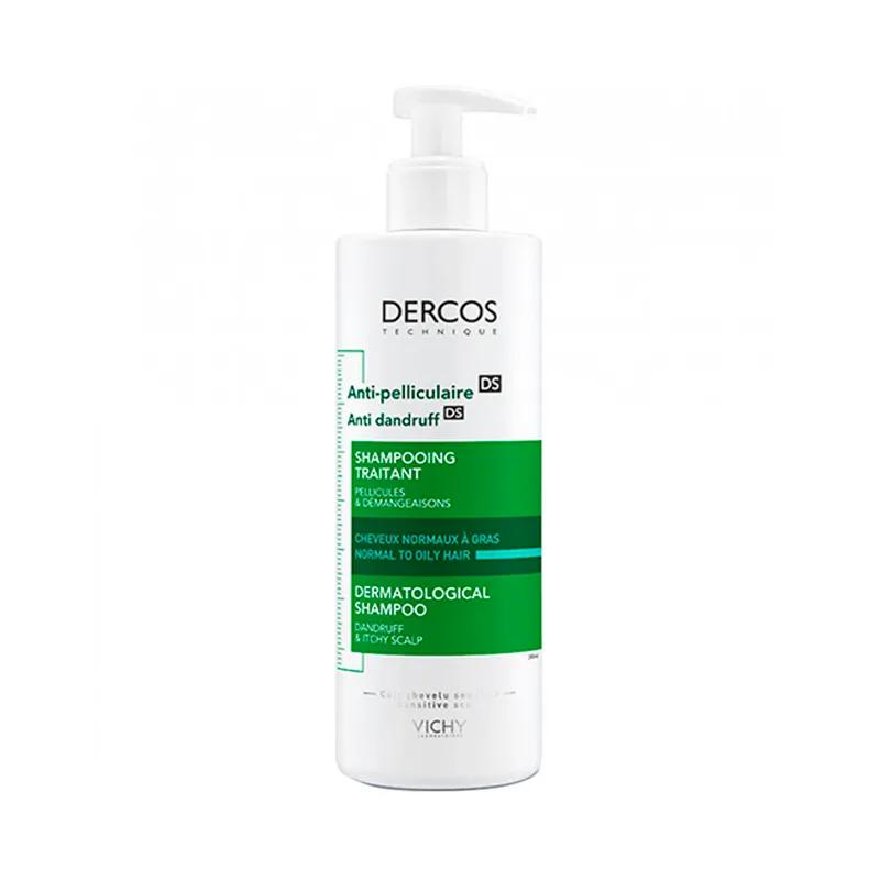 Shampoo Anticaspa Cabello Normal-Graso Vichy Dercos - 390mL