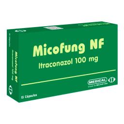 Micofung NF Itraconazol 100 mg -  Caja de 15 Capsulas