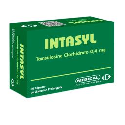 Intasyl Tamsulosina Clorhidrato 0,4 mg - Cont. 30 Capsulas