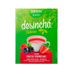 Desincha Te Sabor Frutos Rojos - Cont. 10 Saquitos