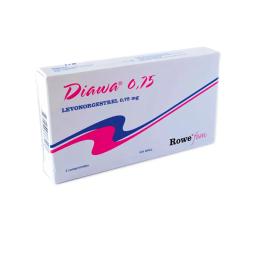 Diawa Levonorgestrel 0,75 mg - Cont. 2 Comprimidos